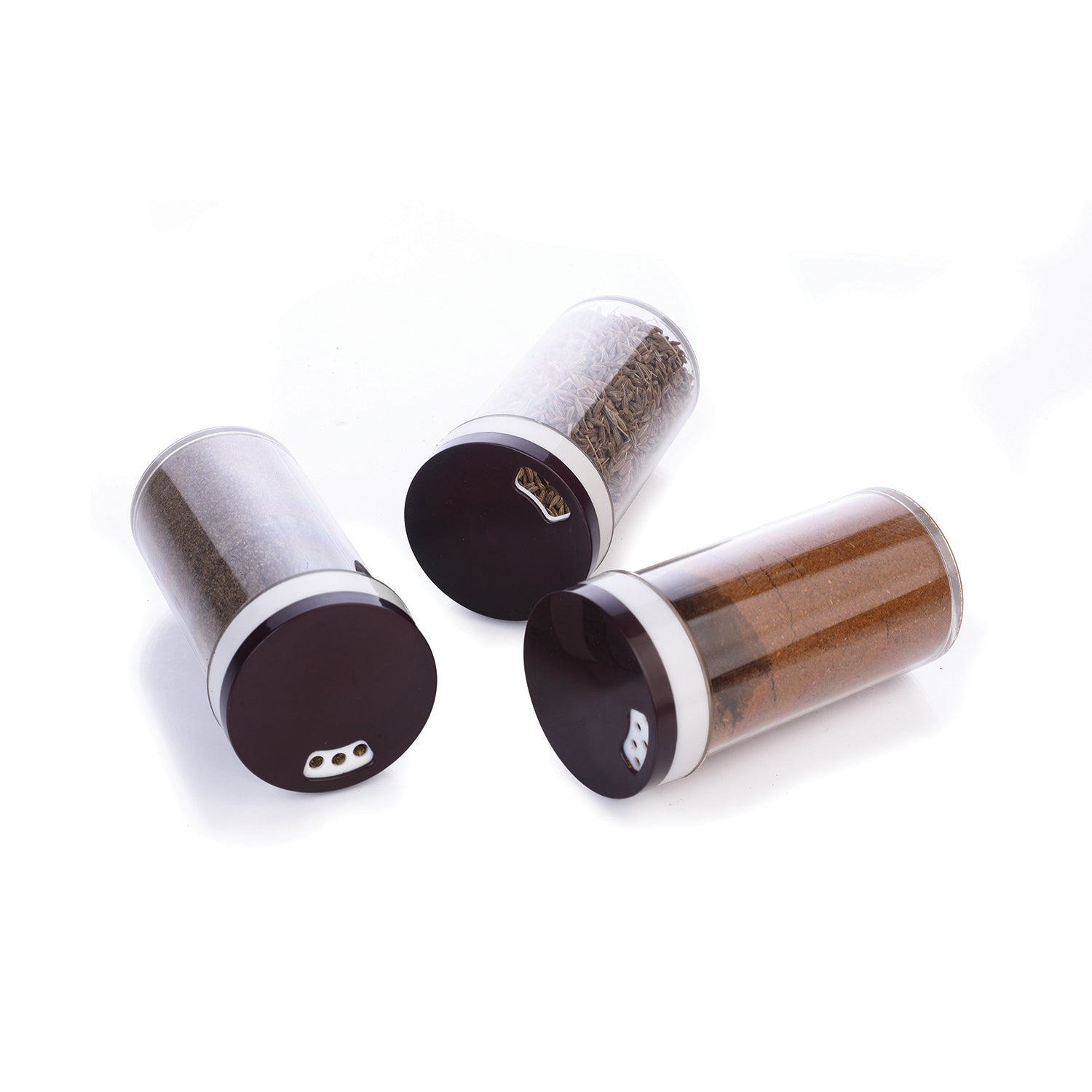 8119 Ganesh Multipurpose Revolving Spice Rack With 16 Pcs Dispenser each 100 ml Plastic Spice ABS Material 1 Piece Spice Set 1 Piece Spice Set (Plastic) DeoDap 8119 Ganesh Multipurpose Revolving Spice Rack With 16 Pcs Dispenser each 100 ml Plastic Spice ABS Material 1 Piece Spice Set 1 Piece Spice Set (Plastic) DeoDap